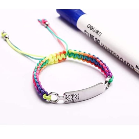 Pre-Engraved Type 1 Diabetes Medical Alert ID - Picture 2 of 7